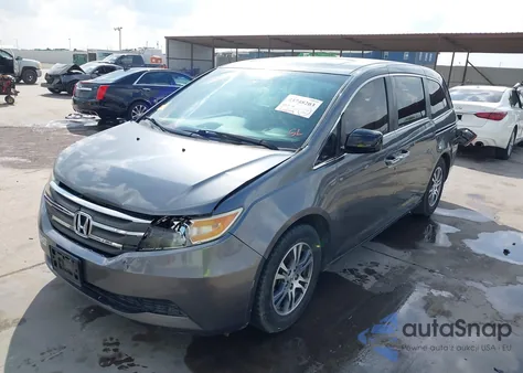 2011 Honda Odyssey Ex-L z USA, uszkodzony, nr VIN 5FNRL5H6XBB068203